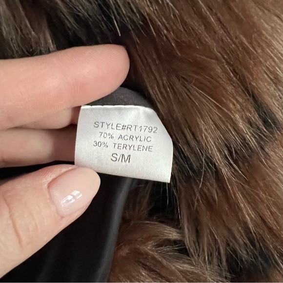 Rehab Lab Faux Fur Coat - Picture 4 of 5